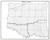 Jones County, Highland, Katon, Murdo, Draper, Van Metre, South Dakota State Atlas 1930c